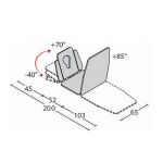 Afbeeldingen van Giove 5 - Vijfdelige Behandelbank - Donker onderstel